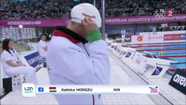 demi-finales 200m 4 nages F - ChE 2016 natation