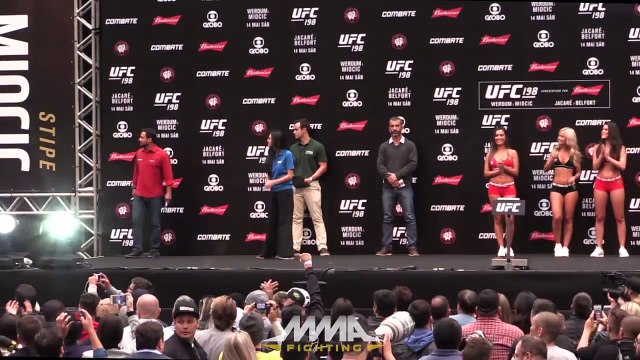 UFC 198 Weigh-Ins: Matt Brown Gives Fans Middle Finger