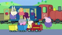Peppa Pig. Grandpa Pig's Train to the Rescue. Mummy Pig and Daddy Pig and George Pig