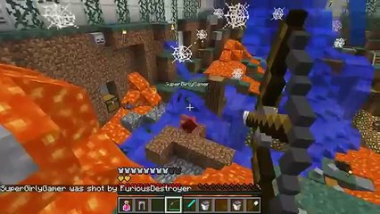 PAT And JEN POpularMMOs | Mincraft Capatin America Fight GALAXY WORLD PARK - Custom Map [6]