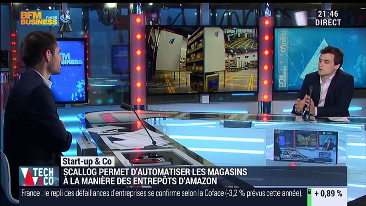 Start-up & Co: Scallog, la solution qui permet d'automatiser les magasins à la manière des entrepôts d'Amazon - 25/05