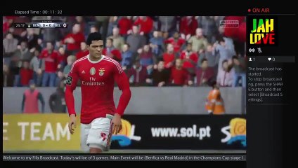 Mociòn's Live PS4 Broadcast - Portugal Liga NOS Career Mode - SL Benfica. x3 Games (18)