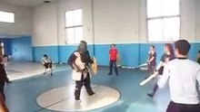 Entrenamiento de Esgrima medieval