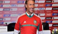 الناخب الوطني هيرفي رونار  يلتقي بلاعبي المنتخب الأولمبي المغربي