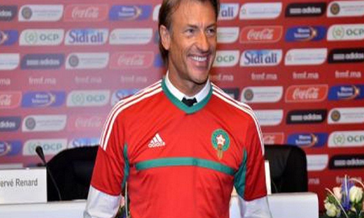 الناخب الوطني هيرفي رونار  يلتقي بلاعبي المنتخب الأولمبي المغربي