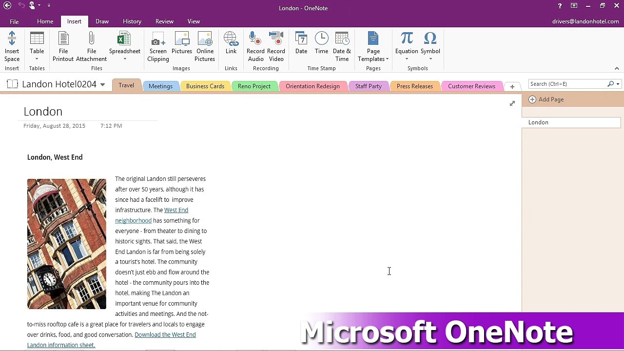OneNote #Tutorial ~ Chapter12-Adding pictures