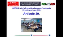 ARTÍCULO 29: LEY DE EDUCACIÓN EN PRO DE UNA SOCIEDAD DE VALORES
