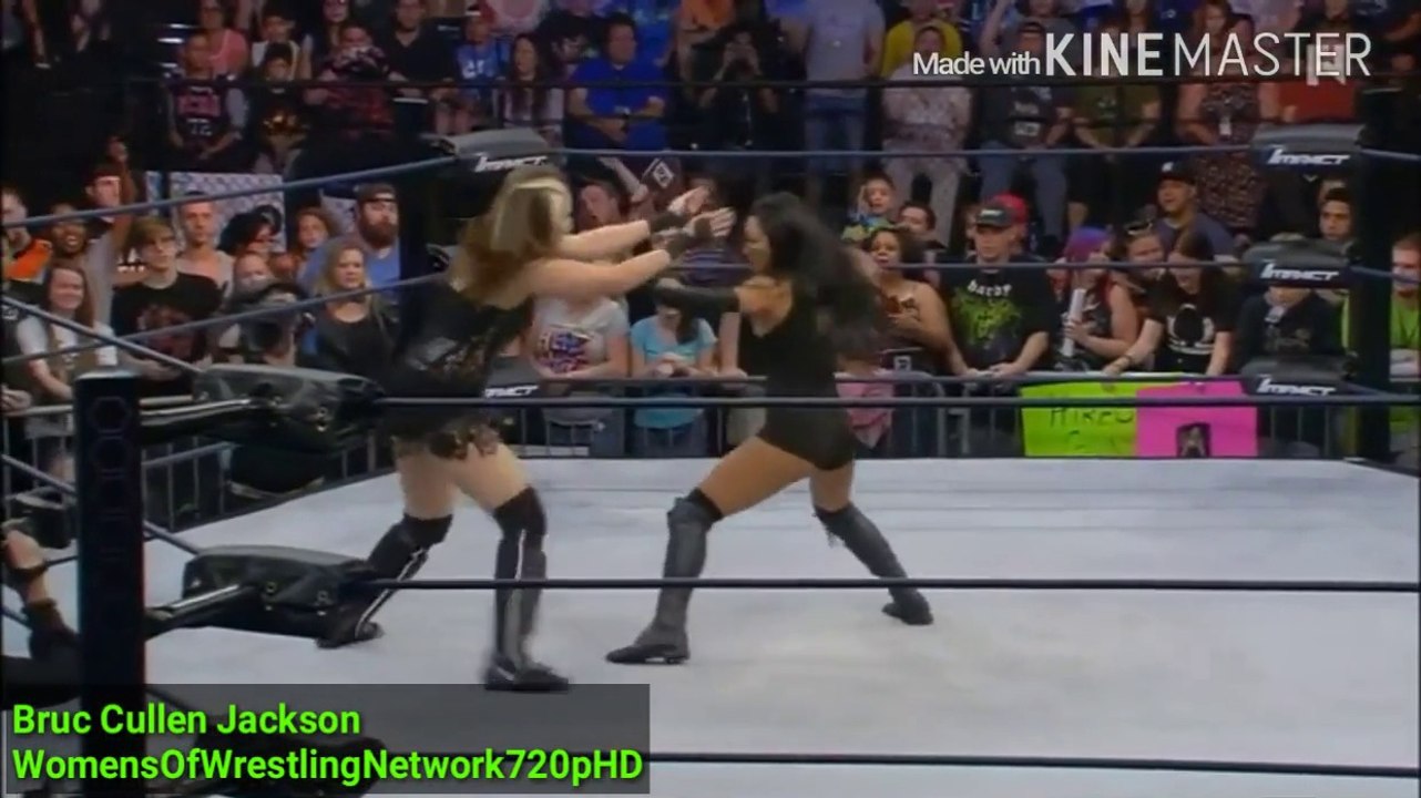 iMPACT Wrestling 2016.05.24 Maria Kanellis, Allie, Sienna & Gail Kim Segment