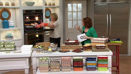 Temp-tations Essential 16-piece Oven-to-Table Set on QVC