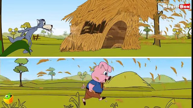 Three Little Pigs - Fairy Tales in Malayalam - Animated Cartoon Stories For Kids -dailymotion
