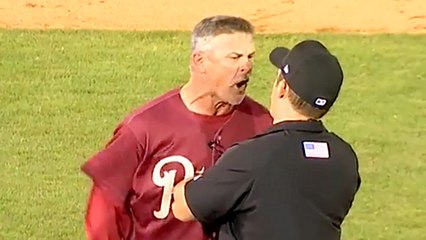 Coach Has EPIC Meltdown, Kicks Second Base Into Outfield