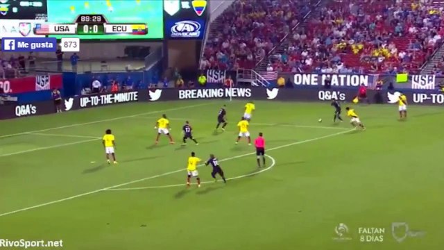 Nagbe Goal HD -  MNT ( USA ) vs. Ecuador - 25-05-2016  International Friendlies - Goals Documentary