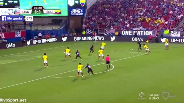 Nagbe Goal HD - MNT ( USA ) vs. Ecuador - 25-05-2016 International Friendlies - Goals Documentary