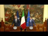 Roma - Il Segretario generale della Nato a Palazzo Chigi (24.05.16)