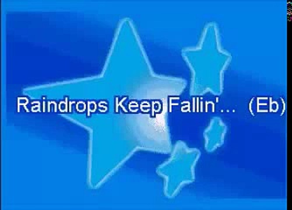 RAINDROPS KEEP FALLIN´ON MY HEAD - ORIG.– BJTHOMAS - COVER: KUBI