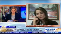 Sentimos un deterioro en las condiciones de seguridad para el ejercicio periodístico en Colombia: Nora Sanín