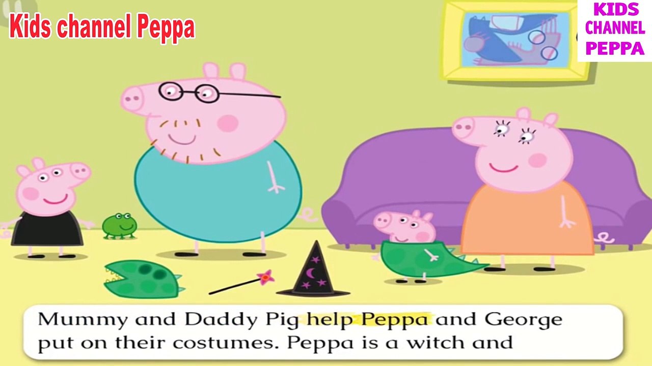 Peppa Pig Peppa Pig's Halloween Pumpkin Party Video for Kids Peppa Pig Kids channel Peppa