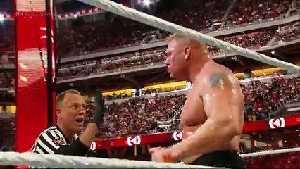 下载视频: Roman Reigns vs. Brock Lesnar - WWE World Heavyweight Championship Match- WrestleMania 31