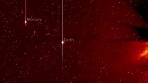 Nasa STEREO Watches Comet ISON, Nov  20 25, 2013