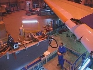 2001-04 Building A340-600 in 346 seconds