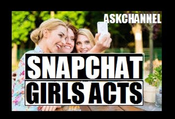 How Girls Act on SNAPCHAT 2016