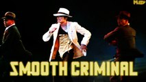 Michael Jackson- Smooth Criminal- Studio Version- Dangerous Tour- Oslo- 1992