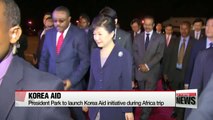 President Park to launch Korea Aid initiative during Africa trip