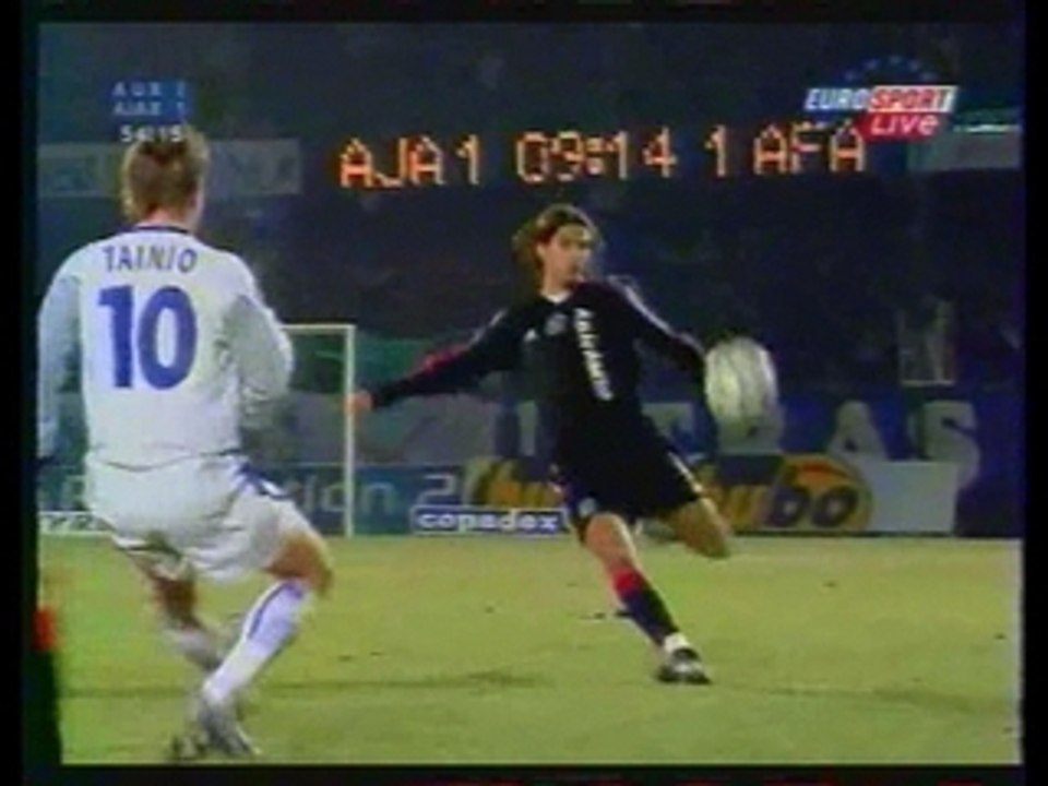 AJA  - Ajax Amsterdam 16éme finale coupe UEFA 2004 -2005