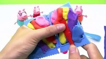 PLAY DOH CLAY   PEPPA PIG 2016 español watching beautiful ice cream game toys doh