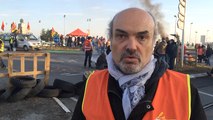 Blocage de la zone industrielle près de l'aéroport