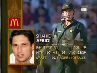 Glenn McGrath Gets Response by Shahid Afridi