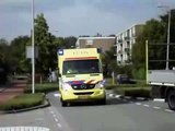 A1 AMBU 17-137 Spoedvervoer ONGEVAL en REANIMATIE AED Burgemeester Honnerlage Gretelaan Schiedam