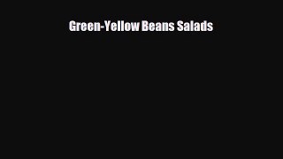 Read Green-Yellow Beans Salads PDF Online