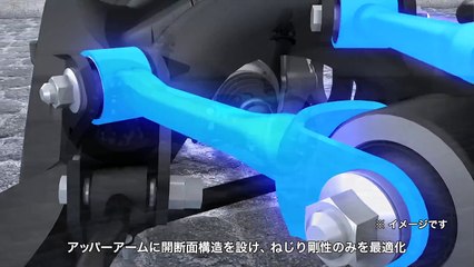 【トヨタのテクノロジー】いなしサスペンション