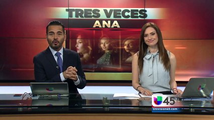 Angelique y Sebastian- Muy emocionados por el estreno mundial de #3VecesAna