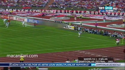 [HD] 26.05.1993 - 1992-1993 UEFA Champions League Final Match Olympique de Marseille 1-0 AC Milan