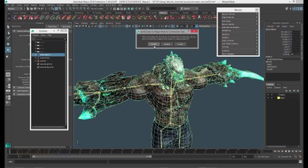 Tuto du Jeudi : module "muscle" dans Maya 2016