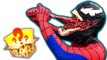Spiderman & Venom Kinder Surprise Box Vs Spiderman Spell w_ Colourful Cones - Funny Superheroes _) (1080p_30fps_H264-128kbit_AAC)