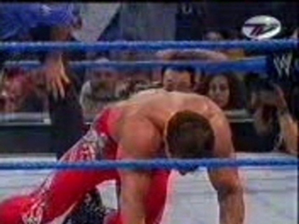 Kurt Angle Vs Chris Benoit Vs Rey Mysterio