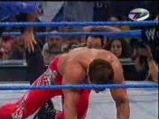 Kurt Angle Vs Chris Benoit Vs Rey Mysterio