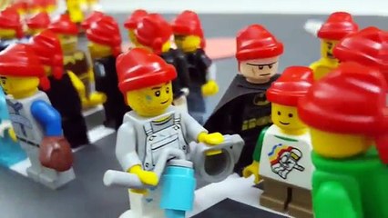 Merry Christmas and Thank you to Santa Claus with lego