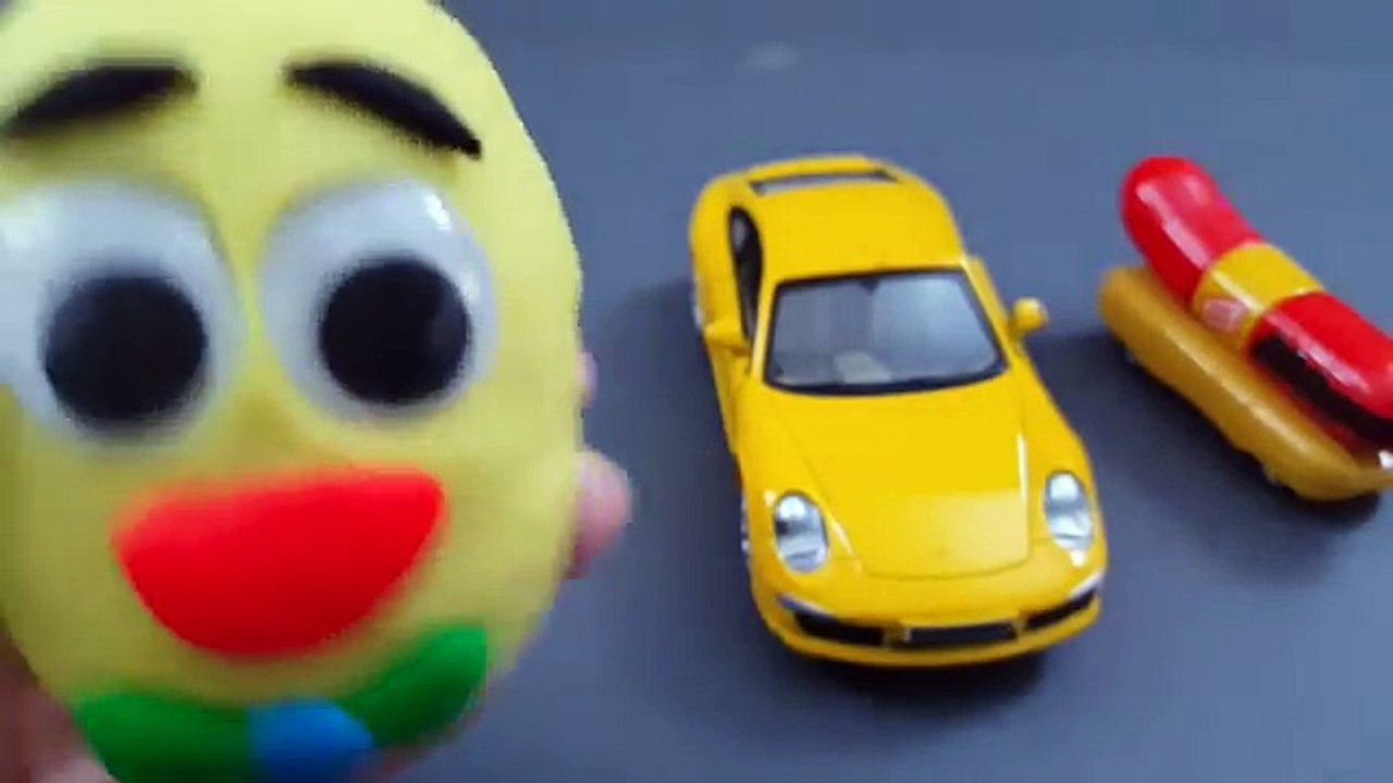 Learn in front of and behind for kids with tomica hello kitty siku humpty dumpty