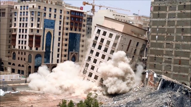هدم فنادق المدينة المنورة - Demolition and destroy Hotels bad ways