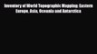 [PDF] Inventory of World Topographic Mapping: Eastern Europe Asia Oceania and Antarctica Download