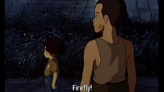Grave of the Fireflies Fruit drop moment