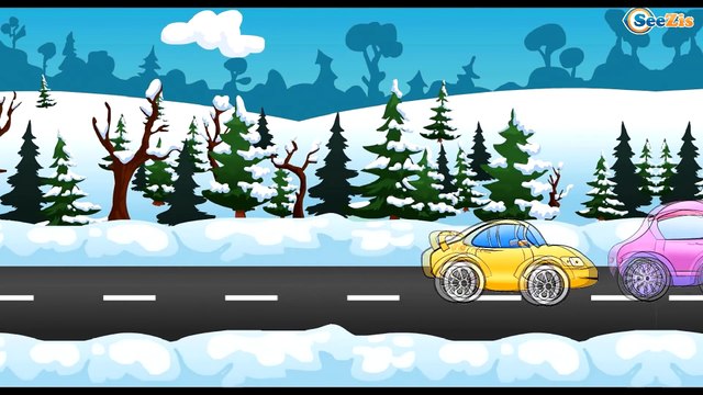 Araba çizgi film. Ambulans ve Polis arabası - Akıllı arabalar. Türkçe İzle. Çocuklar için arabalar