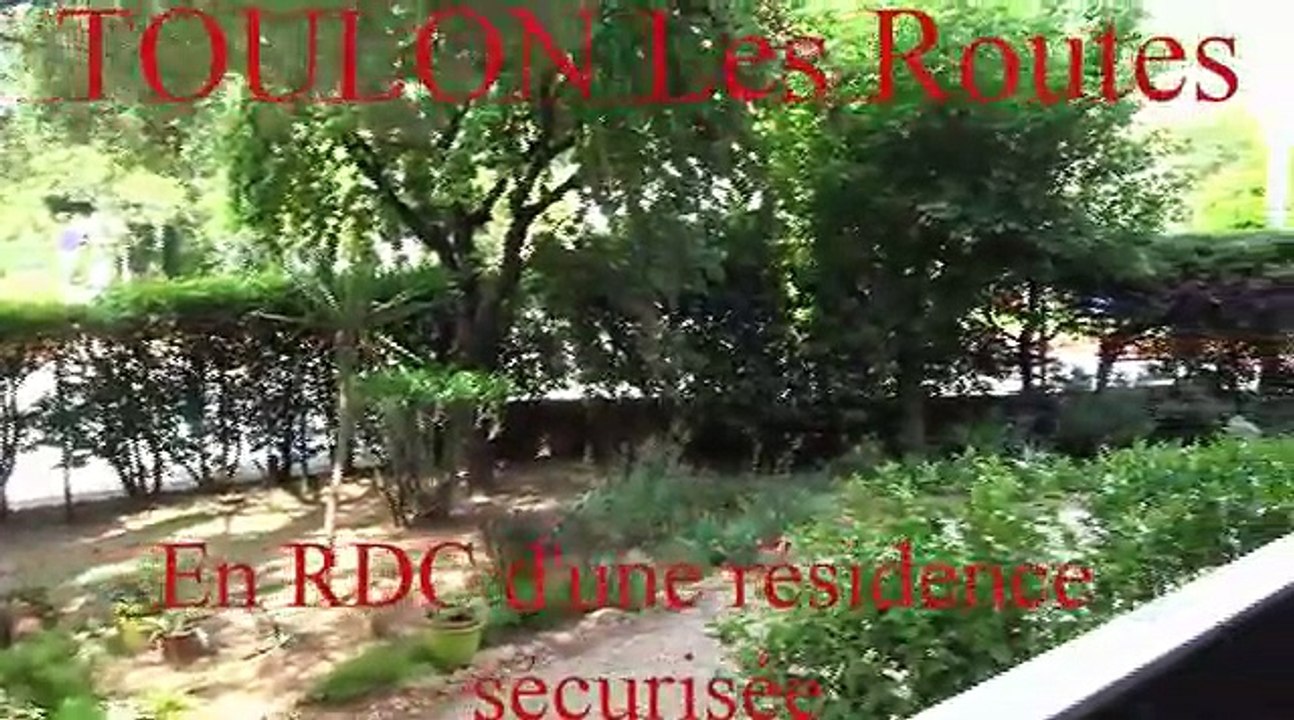 VENTE APPARTEMENT T3 TOULON OUEST Dans residence securisee