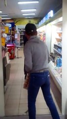 Drunk Man vs Reflection in the Mirror
