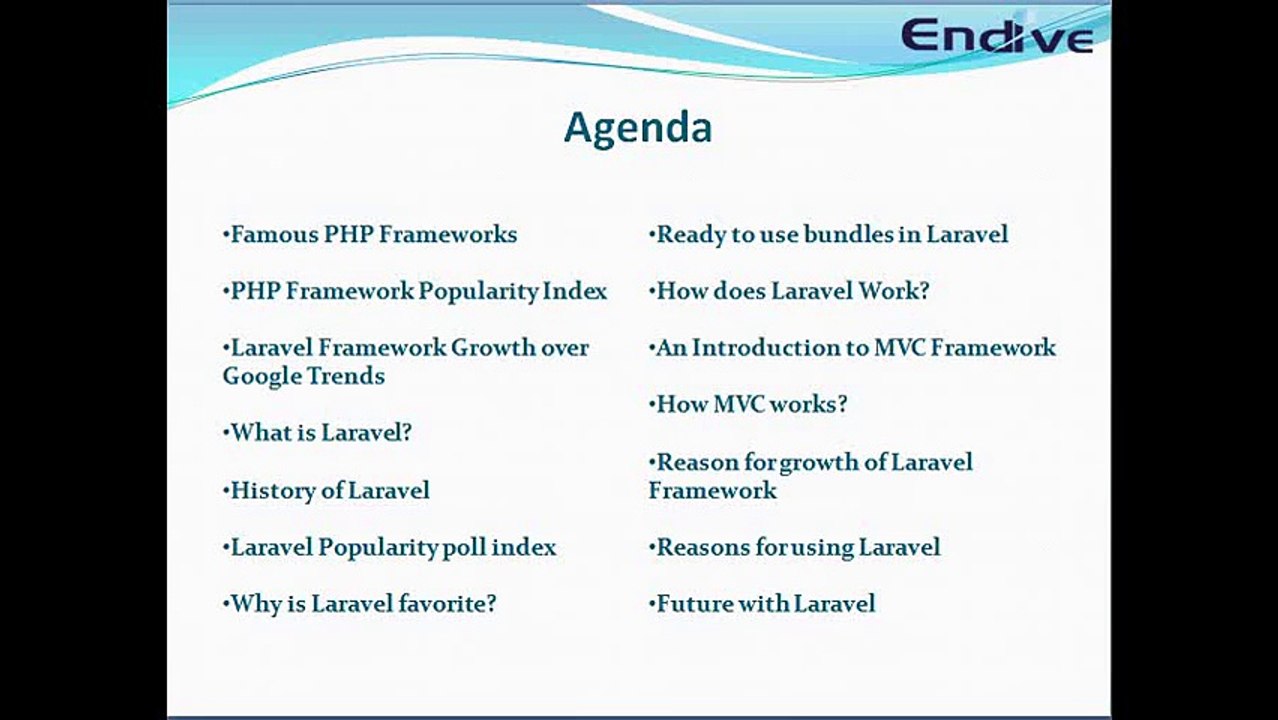 Laravel Development - Hire Laravel developer - Laravel Development Company - Endive Software