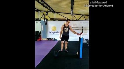 Teste de Snatch. 100 reps; 5 min; 24 kg. Durval Jr